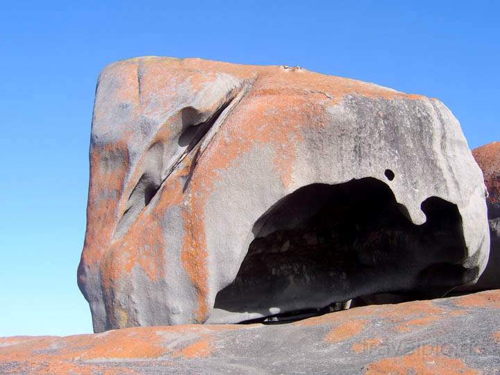 au_au_016.jpg - Bizarrer Felsen der Remarkable Rocks auf Kangaroo Island