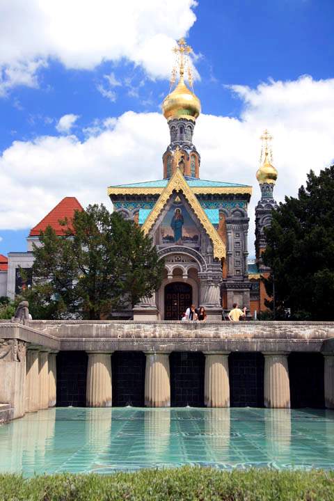 eu_de_darmstadt_015.jpg - Die Russische Kapelle in auf der Mathildenhhe in Darmstadt