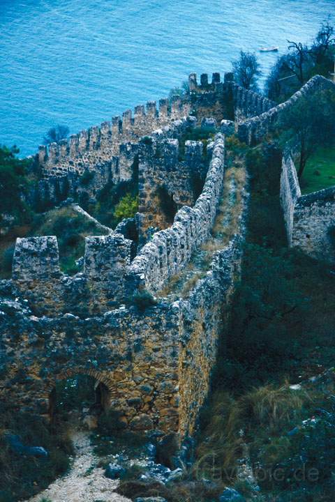 eu_tuerkei_012.JPG - Die Mauern der Burgfestung Ic Kale in Alanya, Trkei