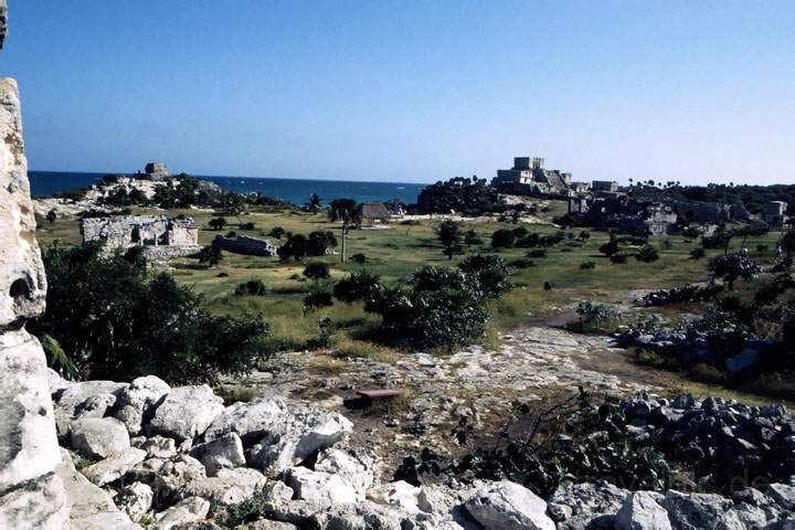 ma_mexiko_004.JPG - Die Maya Tempelanlage von Tulum am Meer sdlich von Cancun, Mexiko