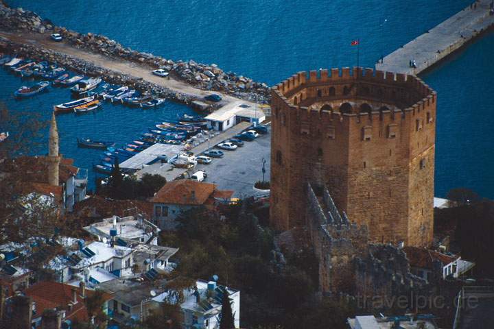 eu_tuerkei_011.JPG - Der achteckige Turm von Alanya an der trkischen Riviera